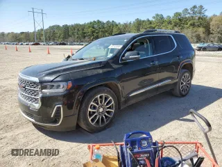2021 GMC Acadia Denali with VIN 1GKKNPLS3MZ197722, listed as a Copart auction lot 50242095 with 74,745 mi miles and Salvage Title. Bid and sale history available at carsss.com. Image 1.