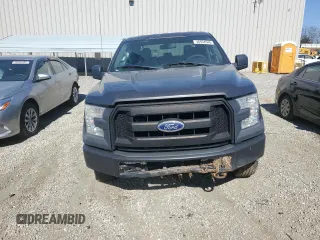 2015 Ford F-150 XLT with VIN 1FTEW1EF9FKE55062, listed as a Copart auction lot 46934545 with 148,430 mi miles and Salvage title. Bid and sale history available at DreamBid. Image 5.