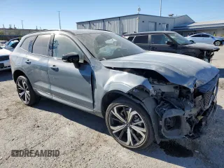 2022 Volvo XC60 Recharge Plug-In Hybrid R-Design with VIN YV4BR0DM9N1971590, listed as a Copart auction lot 80200974 with 50,415 mi miles and Salvage Title. Bid and sale history available at carsss.com. Image 4.