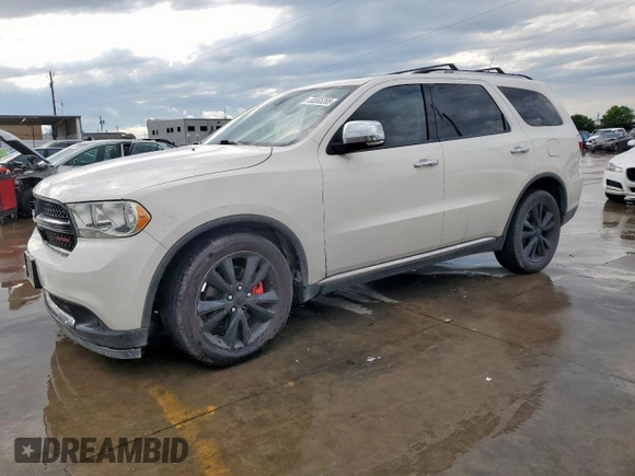 2011 Dodge Durango Crew with VIN 1D4SD4GT0BC648379, listed as a Copart auction lot 55565285 with 160,666 mi miles and Clean Title. Bid and sale history available at DreamBid. Image 1.