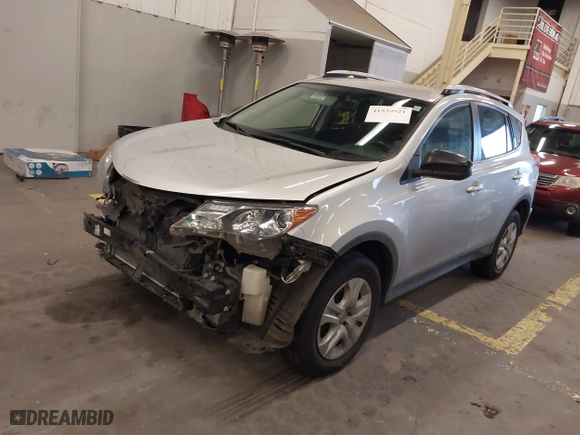 2015 Toyota RAV4 LE with VIN JTMBFREV0FJ028173, listed as a IAAI auction lot 41539921 with 159,291 mi miles. Bid and sale history available at carsss.com. Image 23.