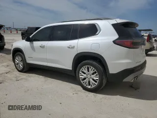 2024 GMC Acadia FWD Elevation z VIN 1GKENKKS5RJ191654, wystawiony jako Copart lot #49637405 z przebiegiem 6 674 mil mil oraz Szkoda całkowita • Salvage title. Historia ofert i sprzedaży dostępna na DreamBid. Obrazek 2.