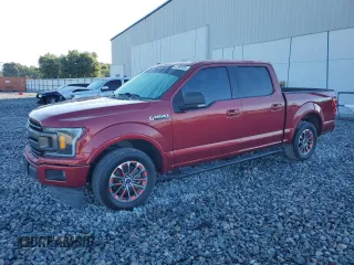 2018 Ford F-150 XL with VIN 1FTEW1CP0JFD02261, listed as a Copart auction lot 61850405 with 107,299 mi miles and Salvage title. Bid and sale history available at DreamBid. Image 1.