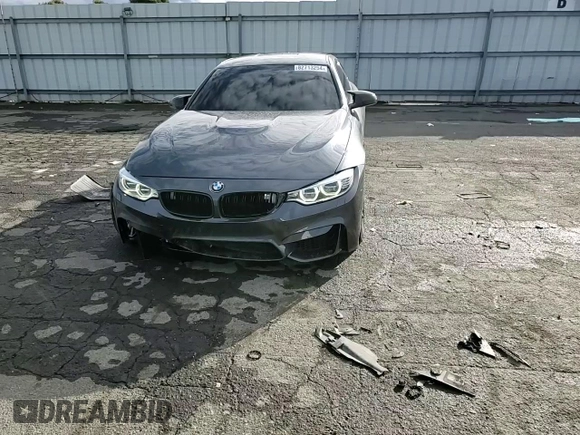 2016 BMW M4 with VIN WBS3R9C54GK338670, listed as a Copart auction lot 82713254 with 36,133 mi miles and Salvage title. Bid and sale history available at DreamBid. Image 11.