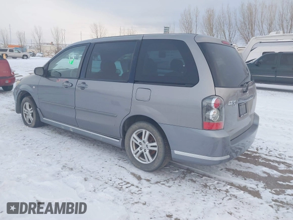 2004 Mazda MPV LX z VIN JM3LW28A240518838, wystawiony jako IAAI lot #41267846 z przebiegiem 309 475 mil mil oraz . Historia ofert i sprzedaży dostępna na DreamBid. Obrazek 3.