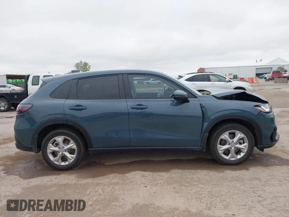 2024 Honda HR-V LX with VIN 3CZRZ1H38RM711855, listed as a IAAI auction lot 41103966 with 12,519 mi miles. Bid and sale history available at carsss.com. Image 13.