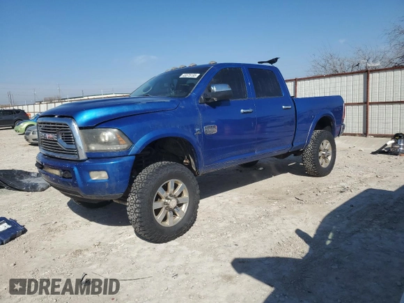 2012 Ram 2500 Laramie Longhorn with VIN 3C6UD5GLXCG185281, listed as a Copart auction lot 45575155 with 218,321 mi miles and Salvage Title. Bid and sale history available at carsss.com. Image 1.