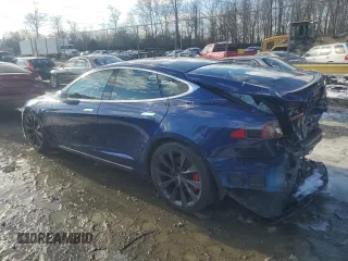 2020 Tesla Model S Performance z VIN 5YJSA1E47LF402269, wystawiony jako Copart lot #88001975 z przebiegiem Nie podano mil oraz Szkoda całkowita • Salvage title. Historia ofert i sprzedaży dostępna na DreamBid. Obrazek 2.