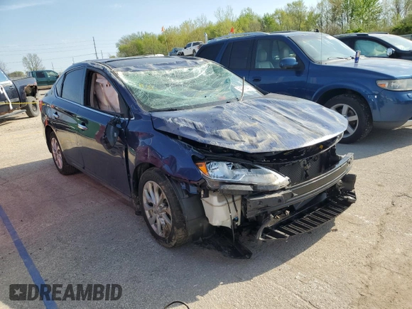 2018 Nissan Sentra SV z VIN 3N1AB7AP6JY303474, wystawiony jako Copart lot #54270405 z przebiegiem Nie podano mil oraz Szkoda całkowita • Salvage title. Historia ofert i sprzedaży dostępna na DreamBid. Obrazek 4.