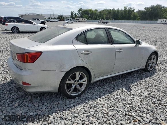 2010 Lexus IS 250 with VIN JTHBF5C27A5107373, listed as a Copart auction lot 54957265 with 123,015 mi miles and Clean Title. Bid and sale history available at carsss.com. Image 3.