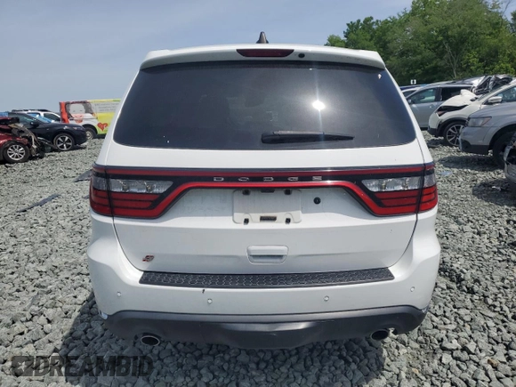 2020 Dodge Durango Pursuit with VIN 1C4SDJFT9LC309554, listed as a Copart auction lot 54742535 with 81,316 mi miles and Salvage title. Bid and sale history available at DreamBid. Image 6.