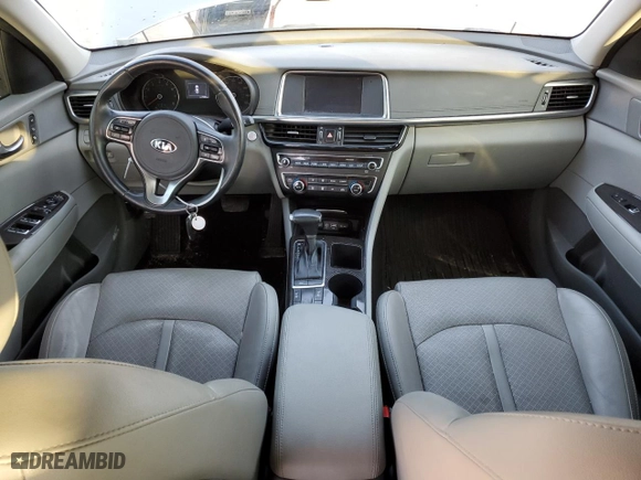 2018 Kia Optima EX with VIN 5XXGU4L31JG260682, listed as a Copart auction lot 46659734 with 117,939 mi miles and Salvage Title. Bid and sale history available at carsss.com. Image 8.