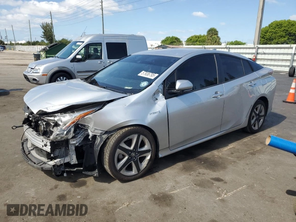 2017 Toyota Prius Two z VIN JTDKARFU0H3036043, wystawiony jako Copart lot #57936795 z przebiegiem 142 025 mil mil oraz Szkoda całkowita • Salvage title. Historia ofert i sprzedaży dostępna na DreamBid. Obrazek 1.