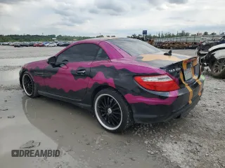 2016 Mercedes-Benz SLK 350 with VIN WDDPK5HA3GF115546, listed as a Copart auction lot 56627415 with 100,429 mi miles and Salvage title. Bid and sale history available at DreamBid. Image 2.
