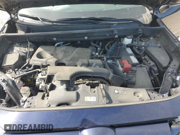 2022 Toyota RAV4 XLE with VIN 2T3P1RFV2NW275195, listed as a Copart auction lot 59655775 with 43,329 mi miles and Salvage title. Bid and sale history available at DreamBid. Image 12.