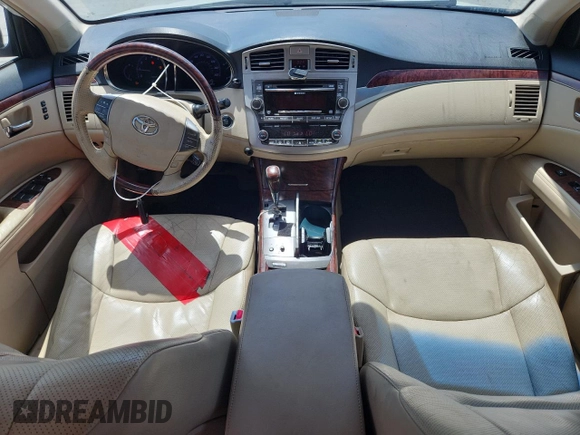 2011 Toyota Avalon with VIN 4T1BK3DBXBU376423, listed as a Copart auction lot 60820265 with 203,072 mi miles and Salvage title. Bid and sale history available at DreamBid. Image 8.