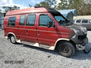 1999 Ford Econoline Cargo with VIN 1FDRE14W5XHB72755, listed as a Copart auction lot 78891634 with 136,376 mi miles and Salvage Title. Bid and sale history available at carsss.com. Image 4.