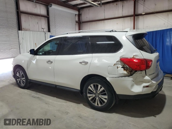 2020 Nissan Pathfinder S with VIN 5N1DR2AM2LC649334, listed as a Copart auction lot 53488155 with 120,617 mi miles and Clean title. Bid and sale history available at DreamBid. Image 2.
