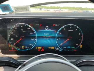 2023 Mercedes-Benz GLS 450 with VIN 4JGFF5KE7PA962374, listed as a Copart auction lot 65884414 with 35,091 mi miles and Salvage Title. Bid and sale history available at DreamBid. Image 9.