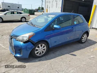 2015 Toyota Yaris L with VIN VNKJTUD30FA024980, listed as a Copart auction lot 66692105 with 98,247 mi miles and Clean title. Bid and sale history available at DreamBid. Image 1.