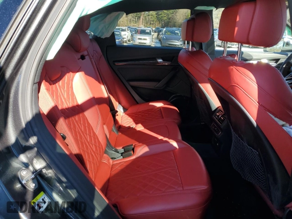 2021 Audi SQ5 Premium Plus with VIN WA1B4AFY3M2009277, listed as a Copart auction lot 47678505 with 41,887 mi miles and Salvage Title. Bid and sale history available at carsss.com. Image 10.