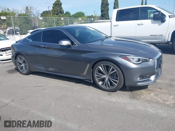 2019 Infiniti Q60 Luxe with VIN JN1EV7EK4KM230715, listed as a IAAI auction lot 41921027 with 47,944 mi miles and . Bid and sale history available at DreamBid. Image 13.