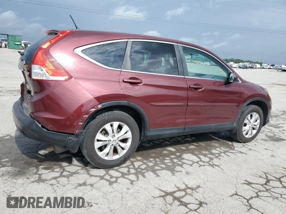 2013 Honda CR-V EX with VIN 5J6RM4H58DL076339, listed as a Copart auction lot 54006925 with 180,675 mi miles and Salvage Title. Bid and sale history available at carsss.com. Image 3.
