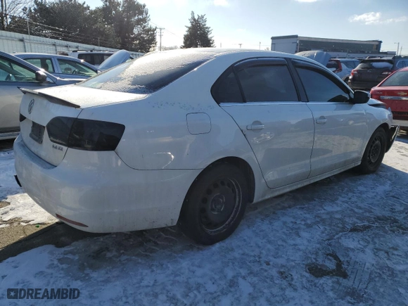 2013 Volkswagen Jetta Sedan SE with VIN 3VWDX7AJ4DM221565, listed as a Copart auction lot 89403235 with 164,045 mi miles and Salvage Title. Bid and sale history available at carsss.com. Image 3.