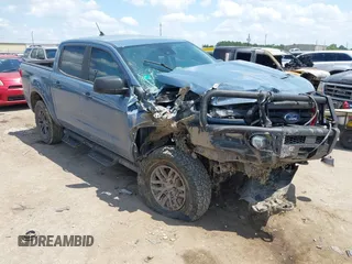 2023 Ford Ranger XL with VIN 1FTER4FH9PLE27265, listed as a IAAI auction lot 42210329 with 22,973 mi miles and . Bid and sale history available at DreamBid. Image 1.
