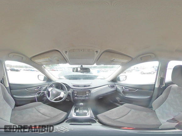 2016 Nissan Rogue S with VIN KNMAT2MT4GP709916, listed as a Copart auction lot 48661605 with 0 mi miles and Salvage Title. Bid and sale history available at carsss.com. Image 13.