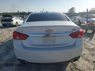 2018 Chevrolet Impala Premier with VIN 2G1125S34J9176438, listed as a Copart auction lot 52972735 with 107,901 mi miles and Salvage Title. Bid and sale history available at DreamBid. Image 6.