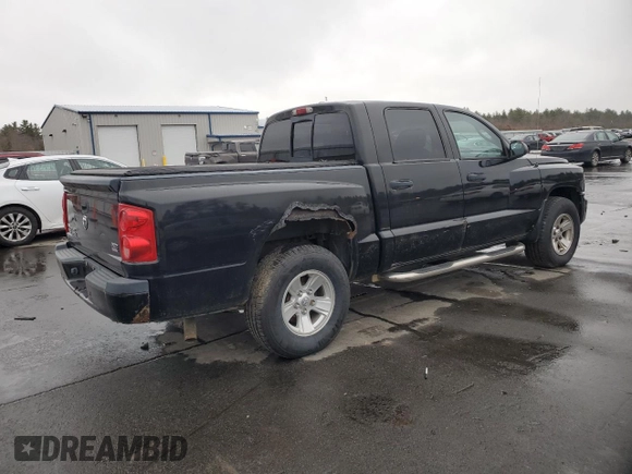 2008 Dodge Dakota SLT z VIN 1D7HW48N98S523242, wystawiony jako Copart lot #81602774 z przebiegiem 94 252 mil mil oraz Czysty tytuł • Clean title. Historia ofert i sprzedaży dostępna na DreamBid. Obrazek 3.