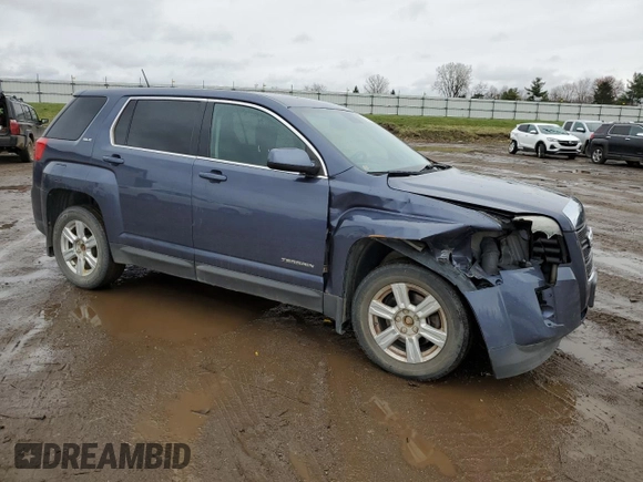 2014 GMC Terrain SLE z VIN 2GKFLVEK0E6346254, wystawiony jako Copart lot #81529364 z przebiegiem 124 537 mil mil oraz Szkoda całkowita • Salvage title. Historia ofert i sprzedaży dostępna na DreamBid. Obrazek 4.