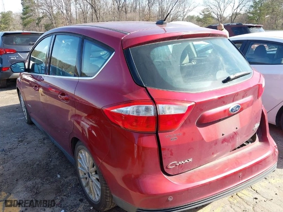 2014 Ford C-Max Hybrid SEL with VIN 1FADP5BU1EL502764, listed as a IAAI auction lot 41750063 with 180,566 mi miles. Bid and sale history available at carsss.com. Image 3.