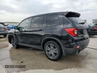 2021 Honda Passport EX-L with VIN 5FNYF7H54MB000021, listed as a Copart auction lot 75745334 with 50,941 mi miles and Clean Title. Bid and sale history available at carsss.com. Image 2.
