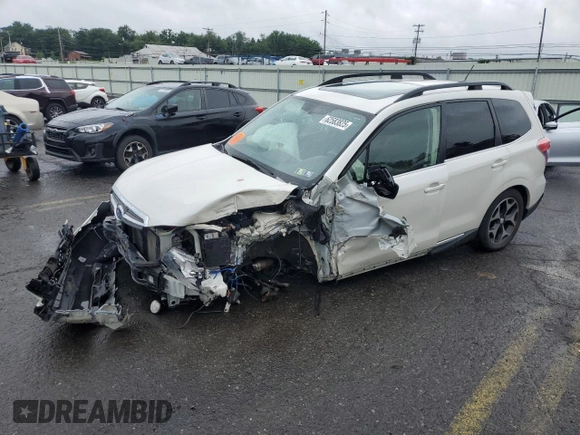 2015 Subaru Forester XT Touring с VIN JF2SJGUC5FH526588, выставлен на аукционе Copart как лот 62583825 с пробегом Не указан миль и Списание • Salvage title. История ставок и продаж доступна на DreamBid. Изображение 1.