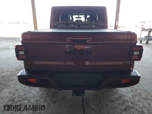 2021 Jeep Gladiator High Altitude with VIN 1C6HJTFG6ML535531, listed as a Copart auction lot 54349305 with 104,173 mi miles and Salvage title. Bid and sale history available at DreamBid. Image 6.