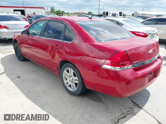 2008 Chevrolet Impala LT with VIN 2G1WT58K781268735, listed as a IAAI auction lot 42111989 with 209,281 mi miles and . Bid and sale history available at DreamBid. Image 3.
