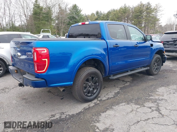 2020 Ford Ranger XL with VIN 1FTER4EH3LLA83038, listed as a IAAI auction lot 40990587 with 38,874 mi miles. Bid and sale history available at carsss.com. Image 4.
