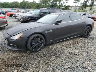 2017 Maserati Quattroporte z VIN ZAM56RRL0H1199204, wystawiony jako Copart lot #60826134 z przebiegiem 45 765 mil mil oraz Szkoda całkowita • Salvage title. Historia ofert i sprzedaży dostępna na DreamBid. Obrazek 1.
