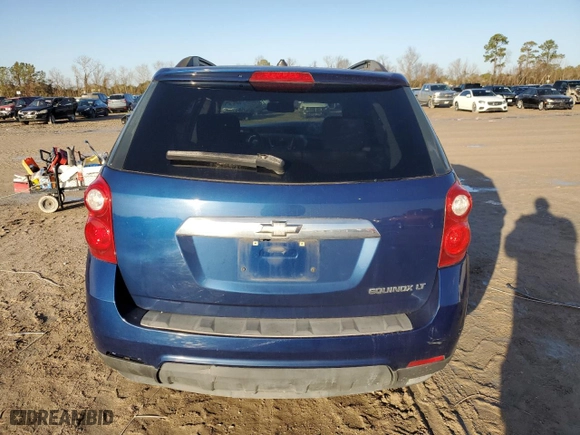 2010 Chevrolet Equinox LT w/1LT with VIN 2CNALDEW0A6308628, listed as a Copart auction lot 41821735 with 119,168 mi miles and Salvage Title. Bid and sale history available at carsss.com. Image 6.