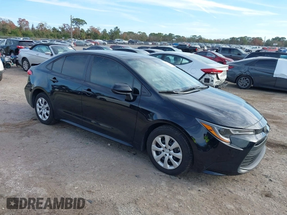 2024 Toyota Corolla LE with VIN 5YFB4MDE0RP133368, listed as a IAAI auction lot 41430223 with 12,475 mi miles and . Bid and sale history available at DreamBid. Image 1.