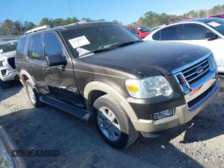 2007 Ford Explorer Eddie Bauer z VIN 1FMEU64E97UA35542, wystawiony jako IAAI lot #41879471 z przebiegiem 128 766 mil mil oraz . Historia ofert i sprzedaży dostępna na DreamBid. Obrazek 1.