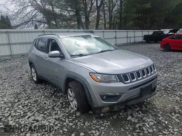 2018 Jeep Compass Latitude with VIN 3C4NJDBBXJT230562, listed as a Copart auction lot 51634095 with 74,464 mi miles and Salvage Title. Bid and sale history available at carsss.com. Image 12.