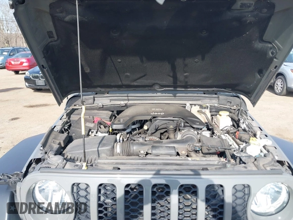 2020 Jeep Gladiator Sport S with VIN 1C6HJTAG2LL157701, listed as a IAAI auction lot 41766647 with 62,571 mi miles. Bid and sale history available at carsss.com. Image 10.
