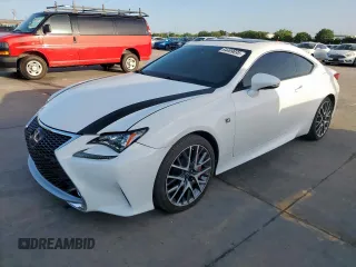 2015 Lexus RC 350 F Sport with VIN JTHHE5BC9F5008391, listed as a Copart auction lot 64499695 with 79,518 mi miles and Clean title. Bid and sale history available at DreamBid. Image 1.
