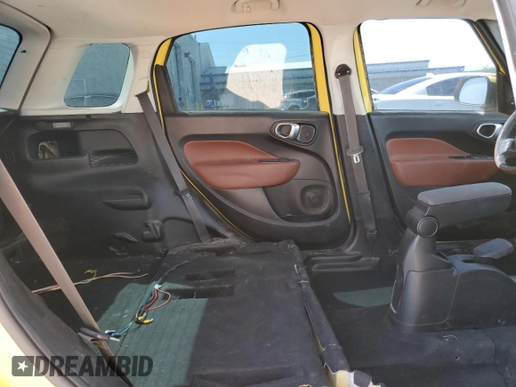 2014 FIAT 500L Trekking with VIN ZFBCFADH4EZ028911, listed as a Copart auction lot 72002594 with 59,245 mi miles and Salvage Title. Bid and sale history available at DreamBid. Image 10.