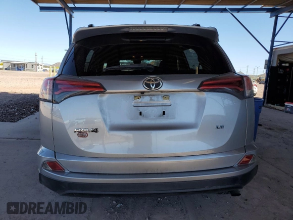 2018 Toyota RAV4 LE with VIN JTMZFREV0JJ201813, listed as a Copart auction lot 53485955 with 30,968 mi miles and Salvage Title. Bid and sale history available at carsss.com. Image 6.