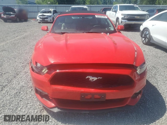 2016 Ford Mustang EcoBoost Premium with VIN 1FATP8UH1G5292803, listed as a Copart auction lot 62628745 with 58,664 mi miles and Salvage title. Bid and sale history available at DreamBid. Image 5.