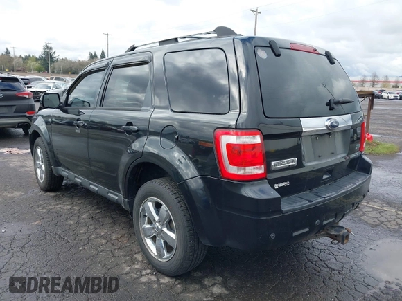 2011 Ford Escape Limited with VIN 1FMCU9EG9BKA01551, listed as a IAAI auction lot 41960535 with 220,870 mi miles and . Bid and sale history available at DreamBid. Image 3.
